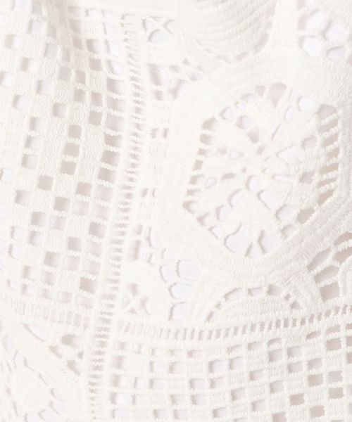 LOWRYS FARM(ローリーズファーム)の「レースショルダーバッグ 260584(ショルダーバッグ・レディース・オフホワイト/ブラック/グリーン・FREE)」の13枚目の写真