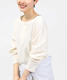 HONEYSUCKLE ROSE | 【HONEYSUCKLE ROSE】バックヘンリーロンＴ(Tシャツ/カットソー)