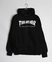 THRASHER スラッシャー ロゴプリント プルオーバー パーカー