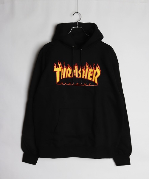 セール】THRASHER スラッシャー ロゴプリント プルオーバー