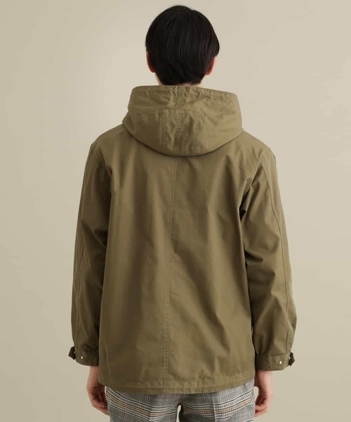 a.v.v(アーヴェヴェ)の「【イージーケア/洗濯機で洗える/ストレッチ】ツイルショートモッズブルゾン(ブルゾン・メンズ・カーキ/ブラック・46/50/48)」の16枚目の写真