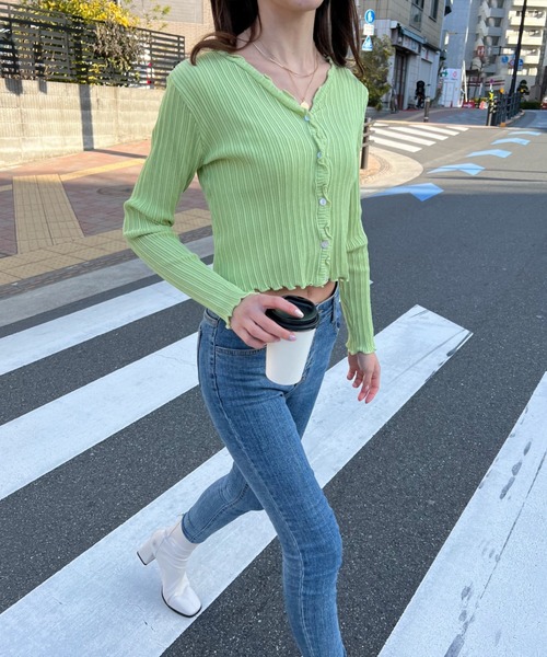 メロー　カーディガン GU公式 | UVカットメローカーディガン(長袖)OSB+EC