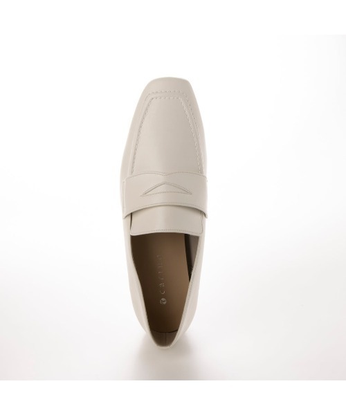carino（カリーノ）の「【レイン対応】スクエアトゥフラットローファー（ローファー・レディース・シルバー/アイボリー/ブラック/ダークブラウン/ライトグレー・24cm/23cm/23.5cm/22.5cm/24.5cm）」の20枚目の写真