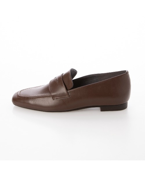carino（カリーノ）の「【レイン対応】スクエアトゥフラットローファー（ローファー・レディース・シルバー/アイボリー/ブラック/ダークブラウン/ライトグレー・24cm/23cm/23.5cm/22.5cm/24.5cm）」の13枚目の写真
