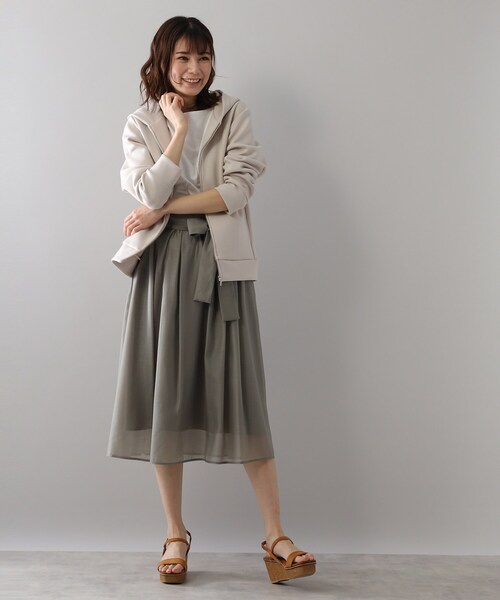 SOUP（スープ）の「◆スクエアウェッジサンダル（サンダル・レディース・キャメル/ブラック・30/40/35）」の11枚目の写真