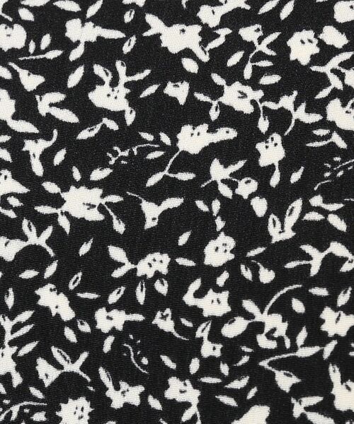 Cutie Blonde（キューティーブロンド）の「◆【S-L】パイピング花柄ワンピース（ワンピース・レディース・ブラック系/グリーン系その他2/ベージュ系・01/02/03）」の9枚目の写真