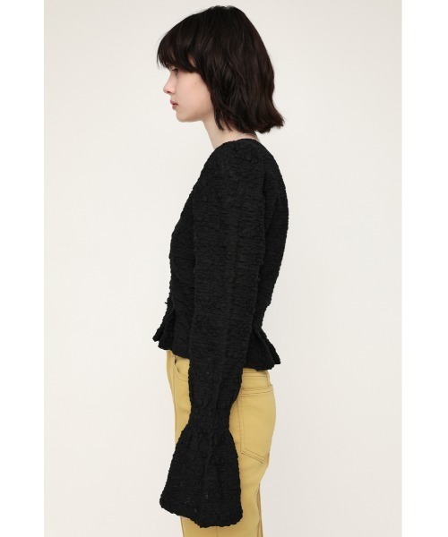 SLY（スライ）の「FRONT BUTTON CUT LACE TOPS フロント ボタン