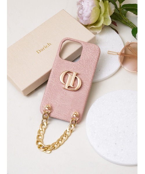eimy istoire - Darich♡DモチーフチェーンiPhoneケース ダーリッチ Darich DモチーフチェーンiPhoneケース （アイボリー