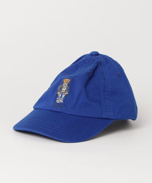 POLO RALPH LAUREN CHILDRENSWEAR(ポロ ラルフ ローレン チルドレンズウェア)の「Polo ベア チノ ボール キャップ(キャップ・キッズ・ブルー・ONE)」の4枚目の写真