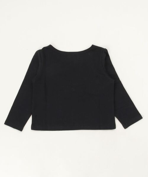 PAUL&JOE(ポールアンドジョー)の「PAUL & JOE(ポール & ジョー) Kids & Junior サングラスキャット長袖Tシャツ(Tシャツ/カットソー・キッズ・ラベンダー/ネイビー/ホワイト・130cm/150cm/120cm/110cm/140cm)」の4枚目の写真