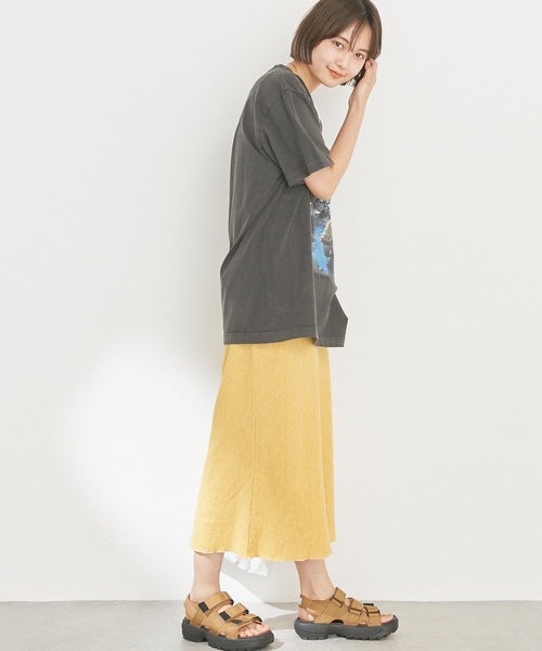 GOOD ROCK SPEED(グッドロックスピード)の「【GOOD ROCK SPEED】NIRVANAプリントTシャツ(Tシャツ/カットソー・レディース・ブラック・M/L/XL)」の8枚目の写真