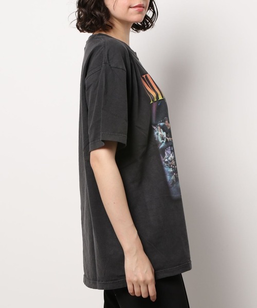 GOOD ROCK SPEED(グッドロックスピード)の「【GOOD ROCK SPEED】NIRVANAプリントTシャツ(Tシャツ/カットソー・レディース・ブラック・M/L/XL)」の13枚目の写真