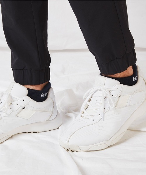 le coq sportif GOLF(ルコックスポルティフゴルフ)の「【RIJOUME】ストレッチジョガーボトムス エコ メンズ ウェア ロングパンツ ボトムス ゴルフ ゴルフウェア リジューム スポーツウェア(スラックス・メンズ・ホワイト/ブラック・LL/M/L)」の13枚目の写真