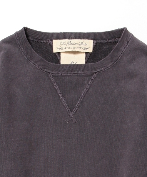 REMI RELIEF(レミレリーフ)の「REMI RELIEF×Ray BEAMS / 別注 スウェットクルー(スウェット・レディース・オフホワイト/グレー/グリーン/ネイビー・ONE SIZE)」の22枚目の写真