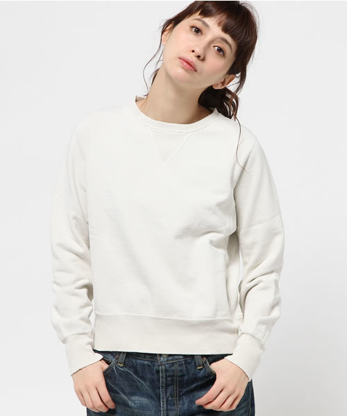 REMI RELIEF(レミレリーフ)の「REMI RELIEF×Ray BEAMS / 別注 スウェットクルー(スウェット・レディース・オフホワイト/グレー/グリーン/ネイビー・ONE SIZE)」の18枚目の写真