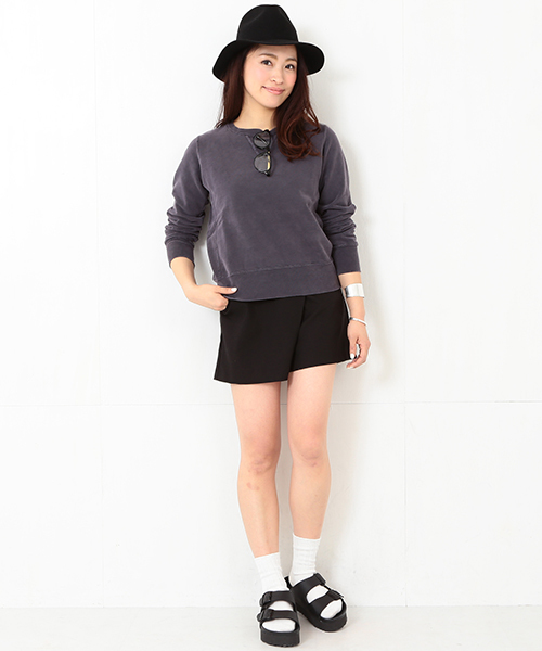 REMI RELIEF(レミレリーフ)の「REMI RELIEF×Ray BEAMS / 別注 スウェットクルー(スウェット・レディース・オフホワイト/グレー/グリーン/ネイビー・ONE SIZE)」の17枚目の写真