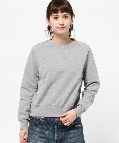 REMI RELIEF(レミレリーフ)の「REMI RELIEF×Ray BEAMS / 別注 スウェットクルー(スウェット・レディース・オフホワイト/グレー/グリーン/ネイビー・ONE SIZE)」の3枚目の写真