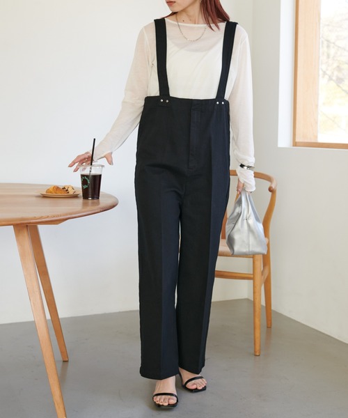 新品　DISCOAT　サロペット Discoat サロペット オーバーオール 「WEB限定」キャミ