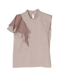 LAGUNAMOON | アシンメトリーフリルスリーブブラウス(シャツ/ブラウス)