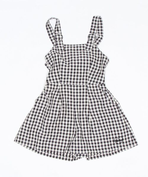 PINKHUNT（ピンクハント）の「PINKHUNT バックりぼんサロペット 6850K（サロペット/オーバーオール・キッズ・ブラック/ブラック系1・120cm/130cm/140cm/150cm/160cm）」の6枚目の写真