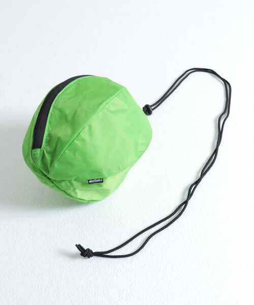 WILD THINGS（ワイルドシングス）の「【WILDTHINGS/ワイルドシングス】ROUND POUCH ラウンドポーチ（ショルダーバッグ・メンズ・ライトグリーン/ブラック/イエロー/グレー・FREE）」の5枚目の写真