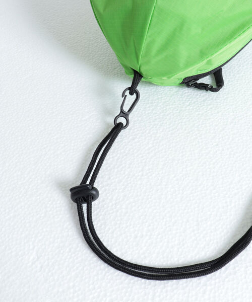 WILD THINGS（ワイルドシングス）の「【WILDTHINGS/ワイルドシングス】ROUND POUCH ラウンドポーチ（ショルダーバッグ・メンズ・ライトグリーン/ブラック/イエロー/グレー・FREE）」の10枚目の写真