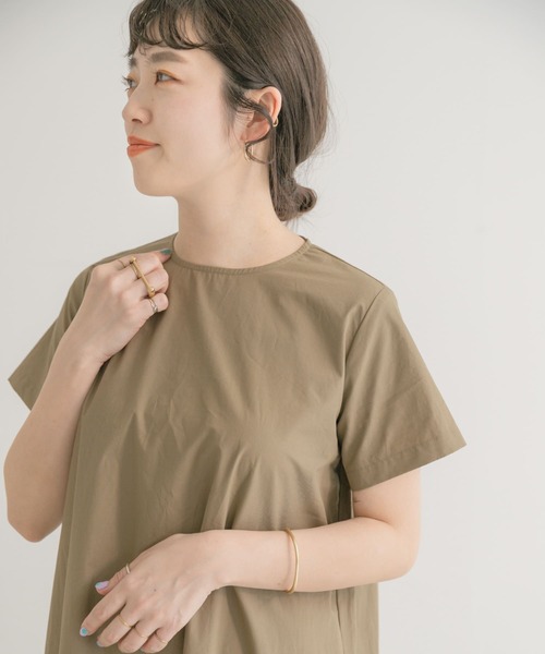 ITEMS URBANRESEARCH(アイテムズ アーバンリサーチ)の「Aラインワンピース(ワンピース・レディース・ベージュ/ブラック/ブルー・FREE)」の16枚目の写真