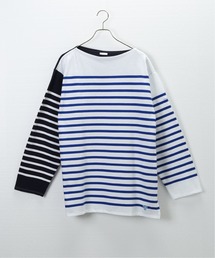 ORCIVAL / オーシバル(オーチバル)】 HARLEQUIN WIDE BOAT NECK L/S