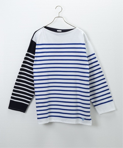 ORCIVAL（オーシバル）の「ORCIVAL / オーシバル(オーチバル)】 HARLEQUIN WIDE BOAT NECK L/S（Tシャツ/カットソー・メンズ・ホワイト系その他/ホワイト・FREE）」の2枚目の写真