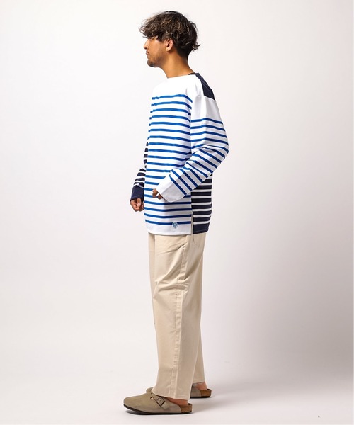 ORCIVAL（オーシバル）の「ORCIVAL / オーシバル(オーチバル)】 HARLEQUIN WIDE BOAT NECK L/S（Tシャツ/カットソー・メンズ・ホワイト系その他/ホワイト・FREE）」の6枚目の写真
