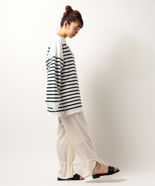 ORCIVAL（オーシバル）の「ORCIVAL / オーシバル(オーチバル)】 HARLEQUIN WIDE BOAT NECK L/S（Tシャツ/カットソー・メンズ・ホワイト系その他/ホワイト・FREE）」の13枚目の写真