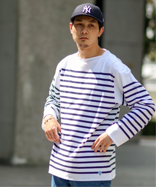 ORCIVAL（オーシバル）の「ORCIVAL / オーシバル(オーチバル)】 HARLEQUIN WIDE BOAT NECK L/S（Tシャツ/カットソー・メンズ・ホワイト系その他/ホワイト・FREE）」の14枚目の写真