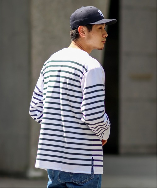ORCIVAL（オーシバル）の「ORCIVAL / オーシバル(オーチバル)】 HARLEQUIN WIDE BOAT NECK L/S（Tシャツ/カットソー・メンズ・ホワイト系その他/ホワイト・FREE）」の15枚目の写真