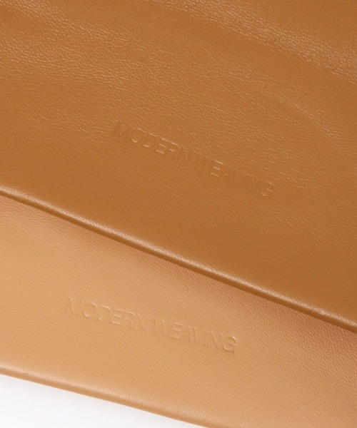 MODERN WEAVING(モダンウィーヴィング)の「MODERN WEAVING / CrossBodyBag(ショルダーバッグ・レディース・ブラック/アイボリー/キャメル/ブラウン/イエロー×ブラック・FREE)」の6枚目の写真