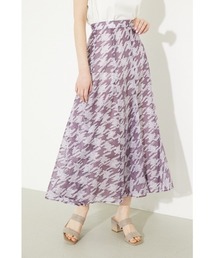 rienda | ランダムパネルフレアスカート(スカート)