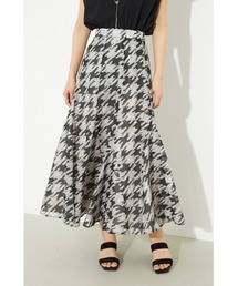 rienda | ランダムパネルフレアスカート(スカート)