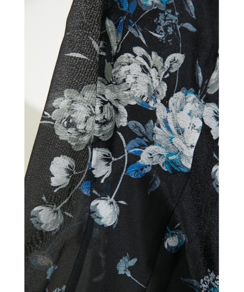 rienda（リエンダ）の「ランダムパネルフレアスカート（スカート・レディース・ブラック/パープル/アイボリー・SMALL/MEDIUM）」の9枚目の写真