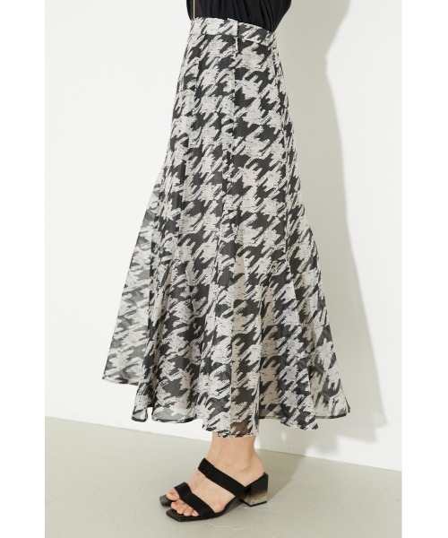 rienda（リエンダ）の「ランダムパネルフレアスカート（スカート・レディース・ブラック/パープル/アイボリー・SMALL/MEDIUM）」の13枚目の写真