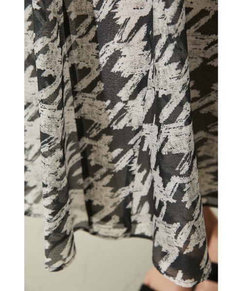 rienda（リエンダ）の「ランダムパネルフレアスカート（スカート・レディース・ブラック/パープル/アイボリー・SMALL/MEDIUM）」の18枚目の写真