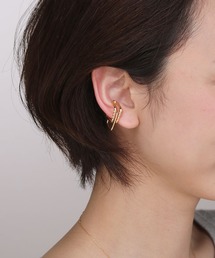 Manon's Selection（マノンズセレクション）の「トリプルダイヤラインイヤーカフ（イヤーカフ）」