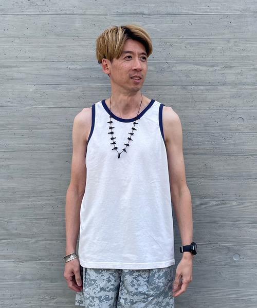 RINGER TANK TOP / リンガータンクトップ（タンクトップ）｜WALLA