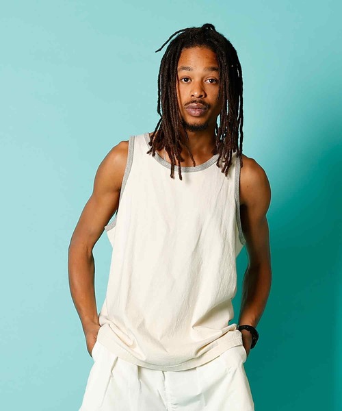 RINGER TANK TOP / リンガータンクトップ（タンクトップ）｜WALLA