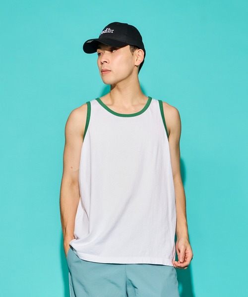 リンガータンクトップ WALLA WALLA SPORT（ワラワラスポーツ）の「RINGER TANK TOP