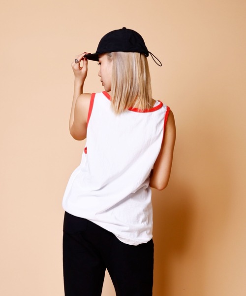 リンガータンクトップ WALLA SPORT タンクトップ RINGER TANK TOP / リンガータンク