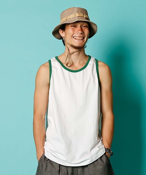 リンガータンクトップ WALLA SPORT タンクトップ RINGER TANK TOP / リンガータンク