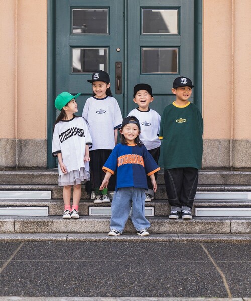 FREAK'S STORE（フリークスストア）の「THE OTOGIBANASHI SUPPLY/ザ オトギバナシ サプライ カレッジクレイジー半袖TEE/Kids用（Tシャツ/カットソー・キッズ・ホワイト/グリーン/ブルー・90/110/130/150）」の5枚目の写真