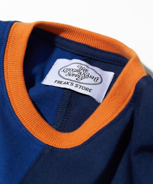 FREAK'S STORE（フリークスストア）の「THE OTOGIBANASHI SUPPLY/ザ オトギバナシ サプライ カレッジクレイジー半袖TEE/Kids用（Tシャツ/カットソー・キッズ・ホワイト/グリーン/ブルー・90/110/130/150）」の9枚目の写真