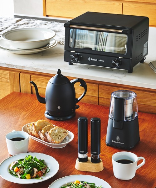 キッチン家電 Russell Hobbs Russell Hobbs（ラッセルホブス）電動ミル ソルト＆ペッパー