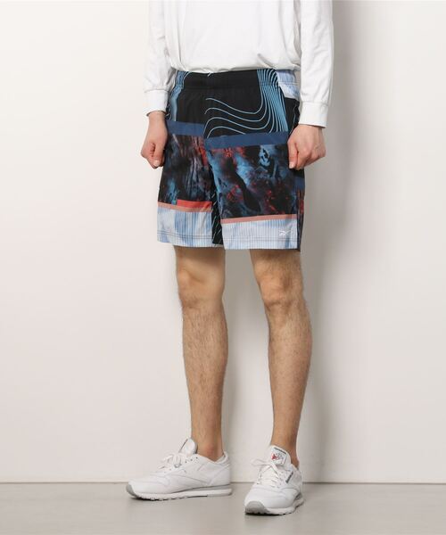 Reebok(リーボック)の「オースティン オールオーバー プリント ショーツ / Austin Allover Print Shorts(その他パンツ・メンズ・ブラック・LARGE/X-LARGE/MEDIUM/SMALL)」の7枚目の写真
