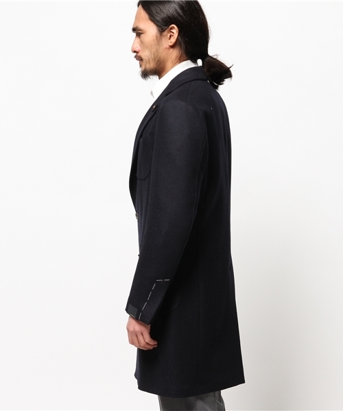 LARDINI チェスターコート ハウンドトゥース UNITED ARROWS UNITED ARROWS（ユナイテッドアローズ）の「＜LARDINI（ラルディーニ